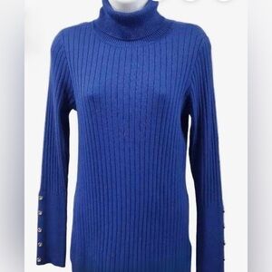 New York & Company Women's Deep Blue Sweater
